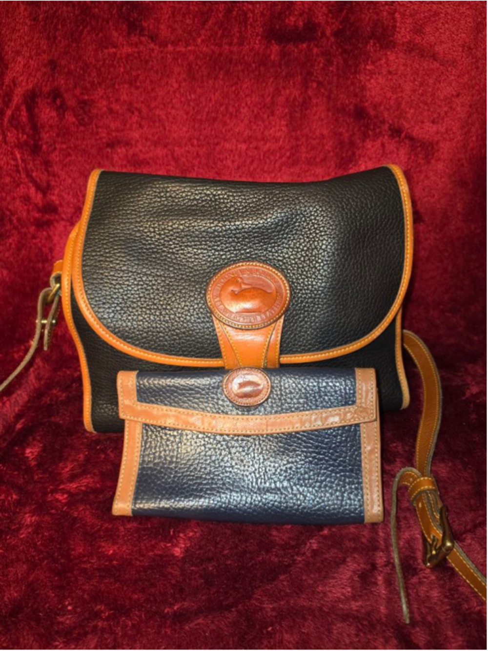 Women's Dooney & Bourke Crossbody Bag One Size Black Brown - Picture 11 of 15